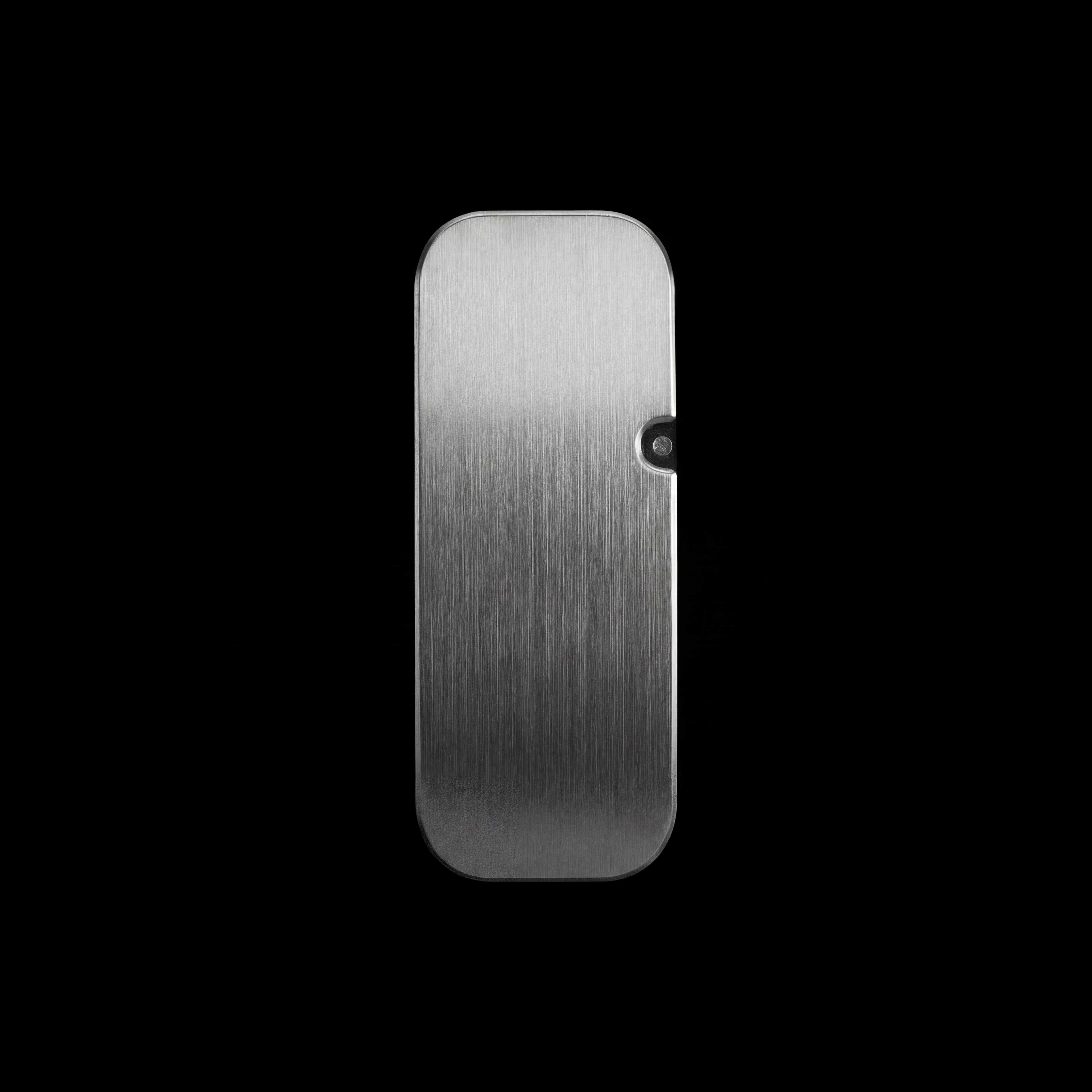 Brushed 316L steel touch plate